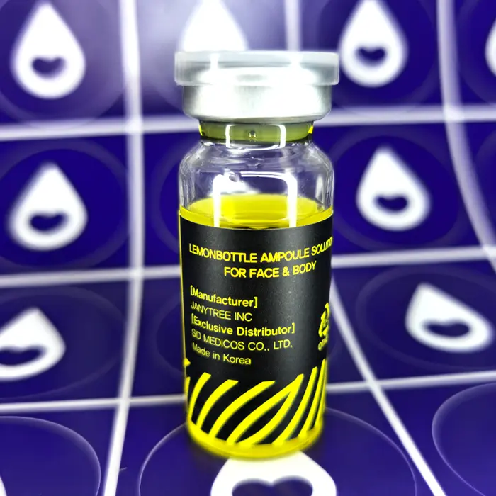 lemon bottle vial 10ml injection