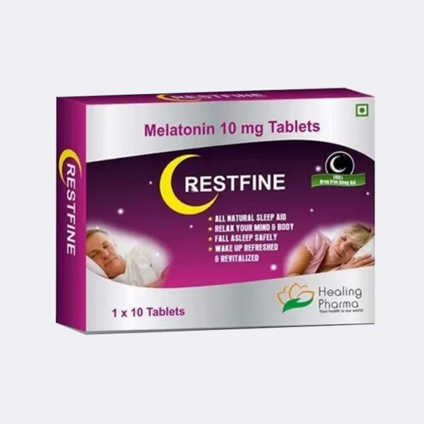 Melatonin 10mg Tablets - Restfine